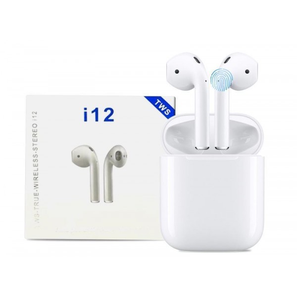 Bluetooth Слушалки i12 TWS 3D звук