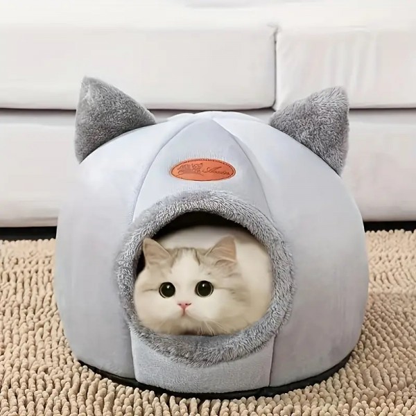 Легло за домашни любимши Сиво 2