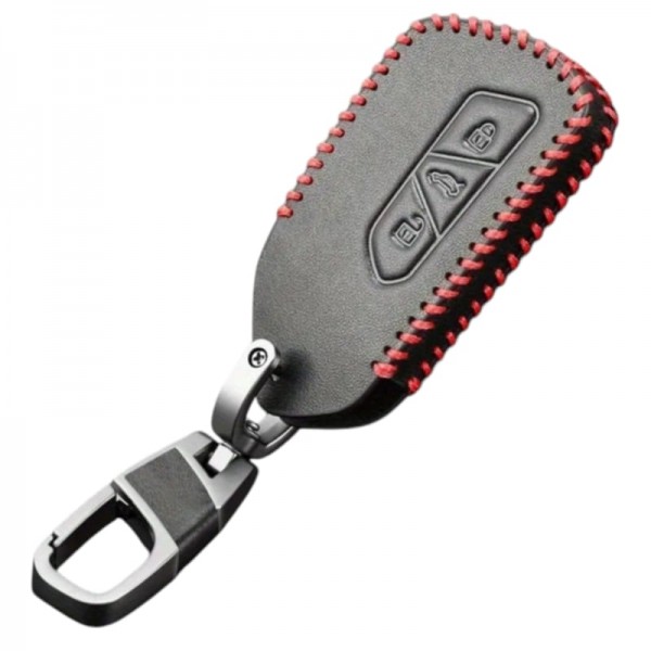 Кожен калъф за ключ VW Golf 8/ Skoda Octavia/ Seat Leon